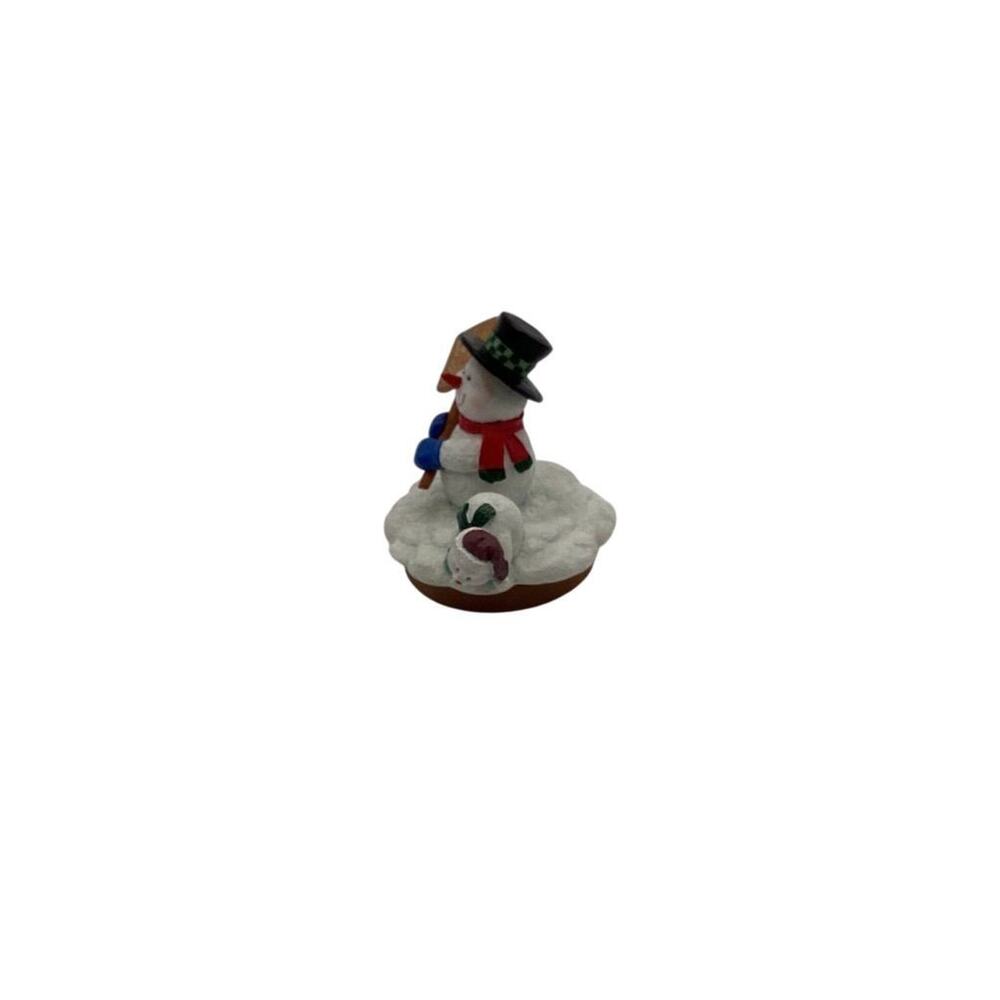Vintage "Let It Snow"‎ Snowman Figurine Christmas Decor - Picture 6 of 7